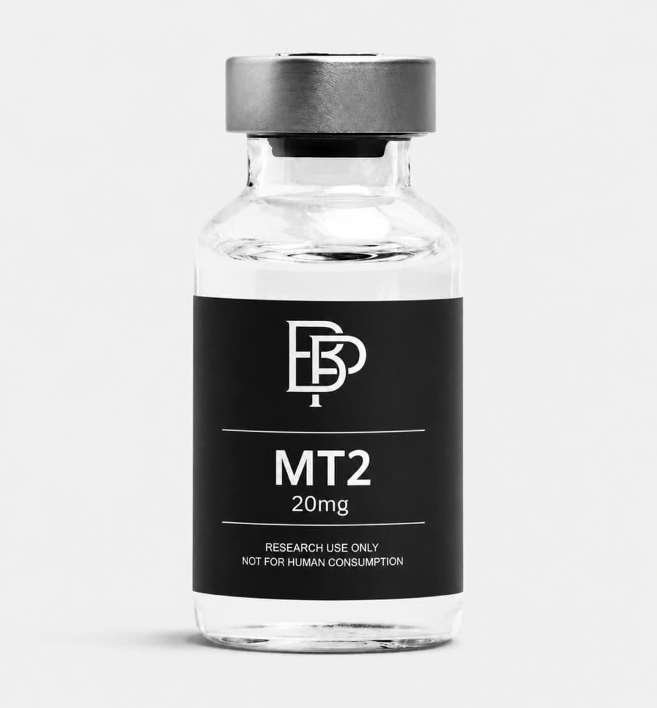 Melanotan II 20 mg research vial